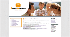 Desktop Screenshot of espace-mediation.com